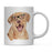 Funny Preppy Dog Art Coffee Mug-Set of 1-Andaz Press-English Pointer in Black Glasses-
