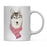 Funny Preppy Dog Art Coffee Mug-Set of 1-Andaz Press-English Pointer in Black Glasses-