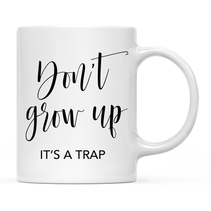 Funny Profession Quote Ceramic Coffee Mug-Set of 1-Andaz Press-Trap-