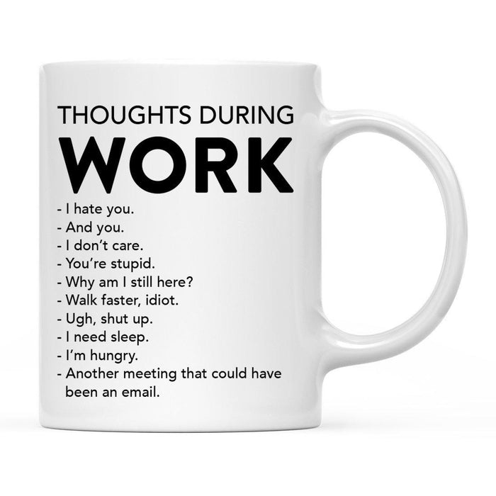 Funny Profession Quote Ceramic Coffee Mug-Set of 1-Andaz Press-Work-