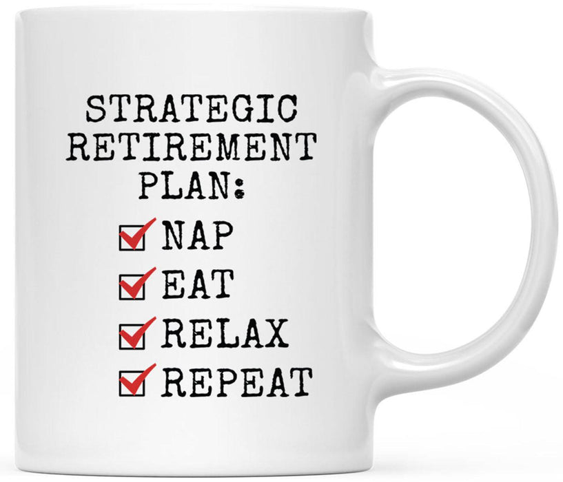 Funny Retirement Coffee Mug Gifts - 13 Designs-Set of 1-Andaz Press-Quitter-