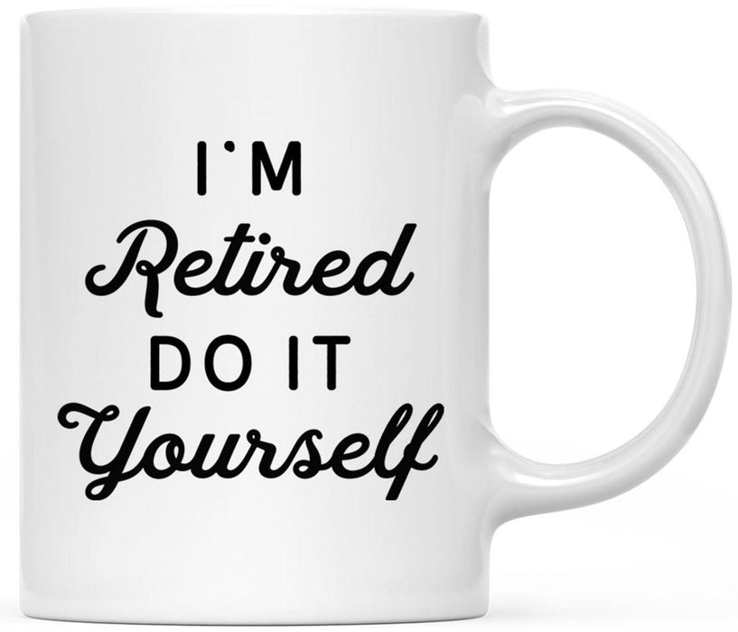 Funny Retirement Coffee Mug Gifts - 13 Designs-Set of 1-Andaz Press-Quitter-