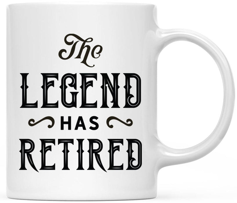 Funny Retirement Coffee Mug Gifts - 13 Designs-Set of 1-Andaz Press-Quitter-