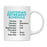 Funny Retirement Schedule Ceramic Coffee Mug Collection 1-Set of 1-Andaz Press-Retired-