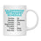 Funny Retirement Schedule Ceramic Coffee Mug Collection 2-Set of 1-Andaz Press-Salesperson-