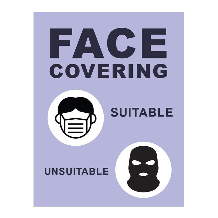 Funny Social Distancing Signs, Humorous Face Mask Required Rectangle Business Signs, Vinyl Sticker Decals-Set of 10-Andaz Press-You Big Disgrace-