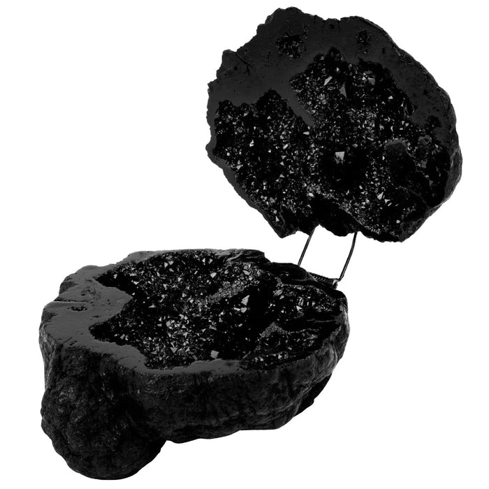 Geode Ring Boxes-Set of 1-Koyal Wholesale-Black-