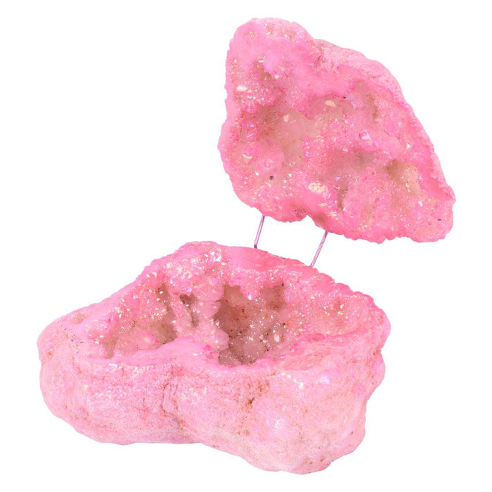 Geode Ring Boxes-Set of 1-Koyal Wholesale-Blush Pink-