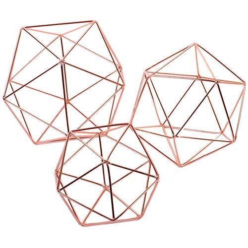 Geometric Decor Shapes Himmelis Prisms-Set of 3-Koyal Wholesale-Gold-