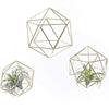 Geometric Decor Shapes Himmelis Prisms-Set of 3-Koyal Wholesale-Gold-