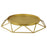 Geometric Metal Cake Stand-Set of 1-Koyal Wholesale-Gold-