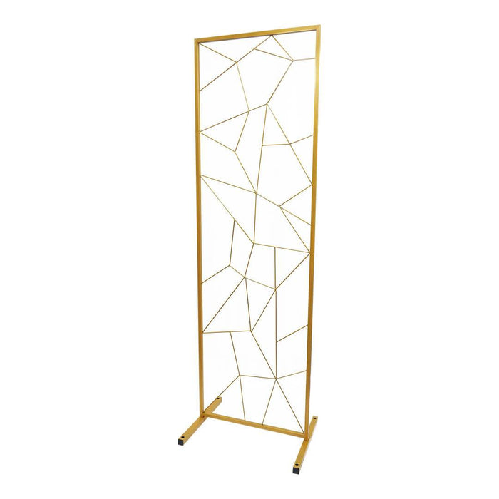 Geometric Wedding Backdrop Floor Stand-Set of 1-Koyal Wholesale-Black-