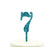 Glitter Acrylic Number Birthday Cake Toppers-Set of 1-Andaz Press-Gold-1-