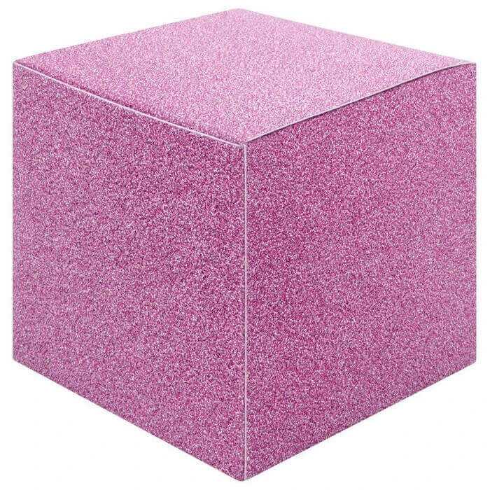 Glitter Favor Tuck Boxes-Set of 50-Andaz Press-Blush Pink-