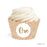 Gold Glitter 1st Birthday Cupcake Wrappers-Set of 24-Andaz Press-Pink-