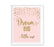 Gold Glitter 1st Birthday Wall Art Gift-Set of 1-Andaz Press-Pink-Sparkle-