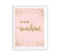 Gold Glitter 1st Birthday Wall Art Gift-Set of 1-Andaz Press-Pink-Sparkle-