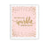 Gold Glitter 1st Birthday Wall Art Gift-Set of 1-Andaz Press-Pink-Sparkle-