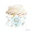 Gold Glitter Baby Shower Cupcake Wrappers-Set of 24-Andaz Press-Baby Blue-