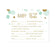 Gold Glitter Baby Shower Games & Activities-Set of 20-Andaz Press-Baby Blue-Baby Bingo Game-