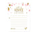 Gold Glitter Baby Shower Games & Activities-Set of 20-Andaz Press-Baby Blue-Baby Bingo Game-