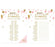 Gold Glitter Baby Shower Games & Activities-Set of 20-Andaz Press-Blush Pink-Word Scramble Game-