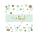 Gold Glitter Baby Shower Hershey Bar Labels-Set of 10-Andaz Press-Baby Blue-