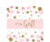 Gold Glitter Baby Shower Hershey Bar Labels-Set of 10-Andaz Press-Baby Blue-