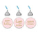 Gold Glitter Happy Birthday Hershey's Kisses Stickers-Set of 216-Andaz Press-White-
