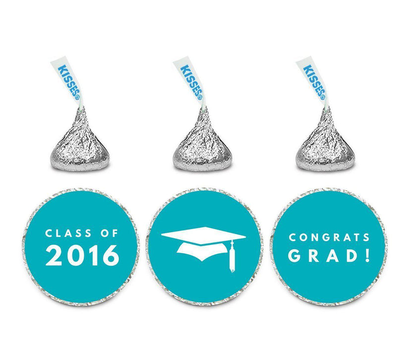 Graduation 2019 Hershey's Kisses Stickers-Set of 216-Andaz Press-Ivory-