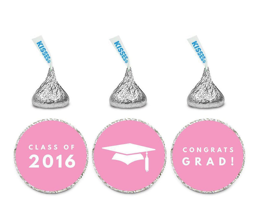 Graduation 2019 Hershey's Kisses Stickers-Set of 216-Andaz Press-Ivory-