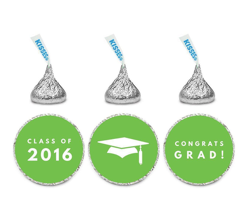Graduation 2019 Hershey's Kisses Stickers-Set of 216-Andaz Press-Ivory-