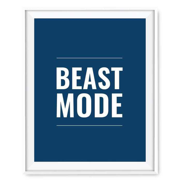 Gym Fitness 8.5x11-inch Wall Art Collection-Set of 1-Andaz Press-If It's Important You'll Find a Way Poster-