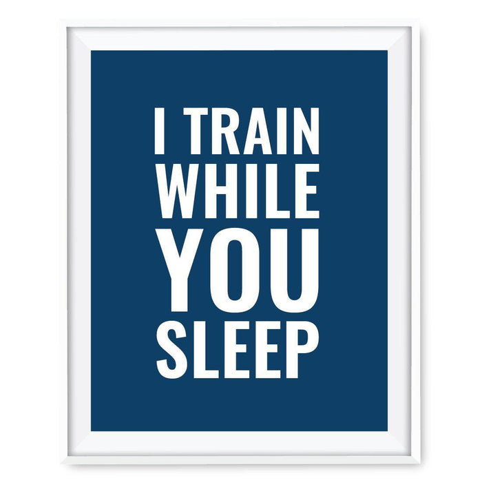 Gym Fitness 8.5x11-inch Wall Art Collection-Set of 1-Andaz Press-If It's Important You'll Find a Way Poster-