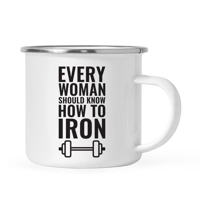 Gym Workout Fitness Campfire Coffee Mug-Set of 1-Andaz Press-Weeks-