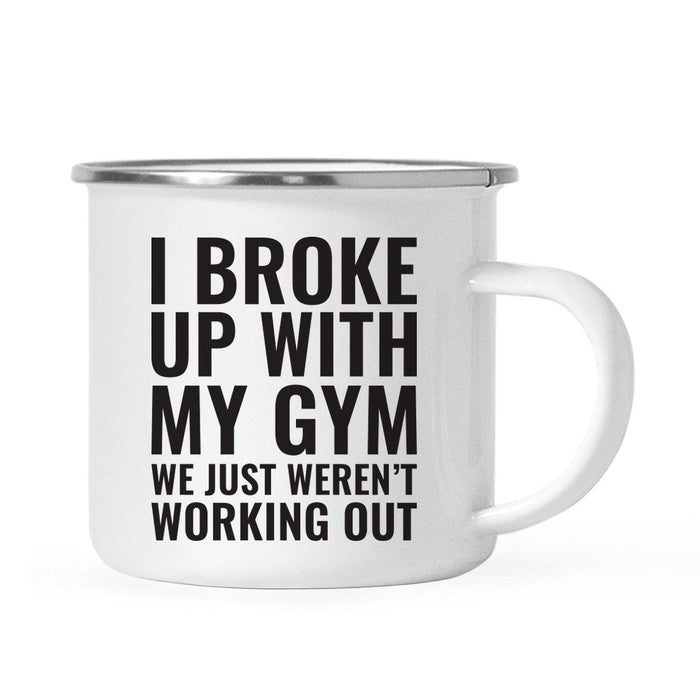 Gym Workout Fitness Campfire Coffee Mug-Set of 1-Andaz Press-Weeks-
