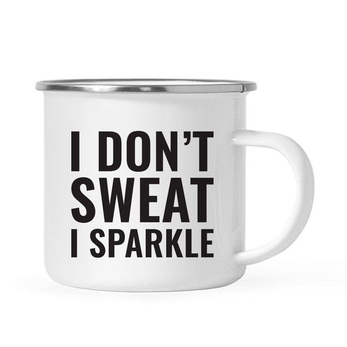 Gym Workout Fitness Campfire Coffee Mug-Set of 1-Andaz Press-Weeks-