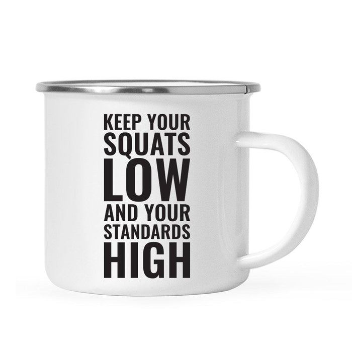 Gym Workout Fitness Campfire Coffee Mug-Set of 1-Andaz Press-Weeks-