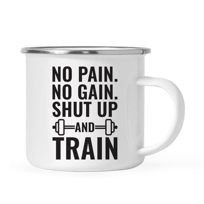 Gym Workout Fitness Campfire Coffee Mug-Set of 1-Andaz Press-Weeks-