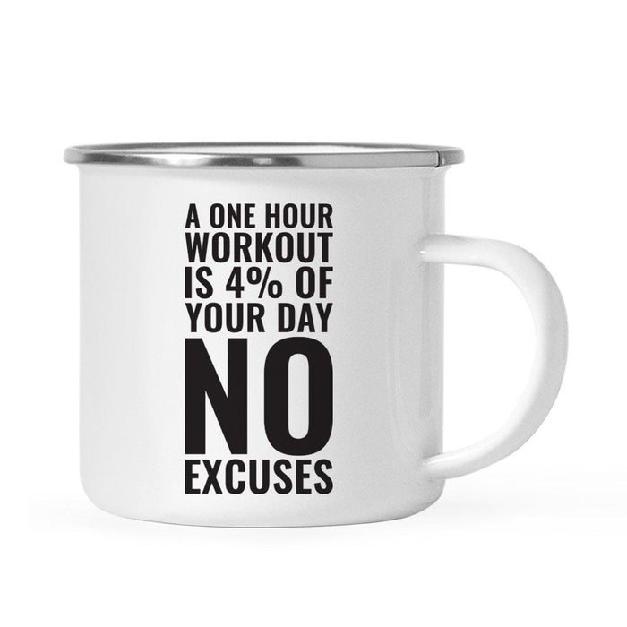 Gym Workout Fitness Campfire Coffee Mug-Set of 1-Andaz Press-Weeks-