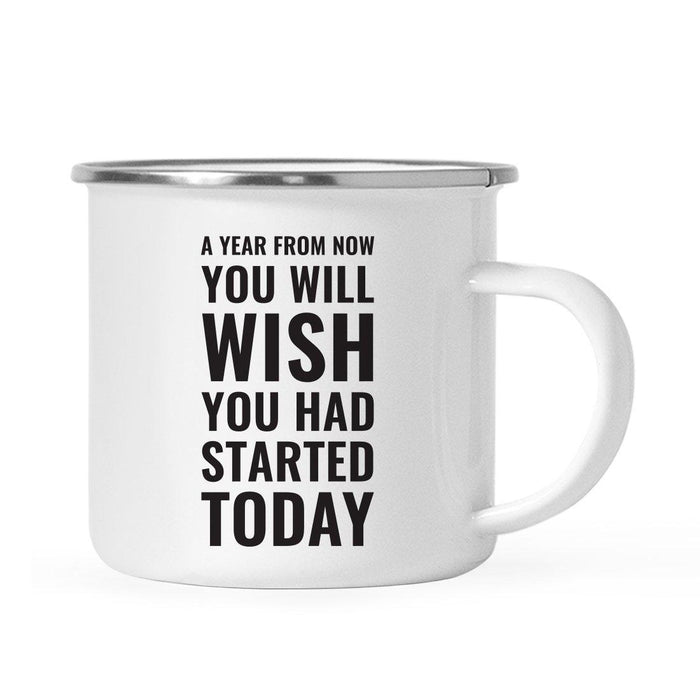 Gym Workout Fitness Campfire Coffee Mug-Set of 1-Andaz Press-Weeks-