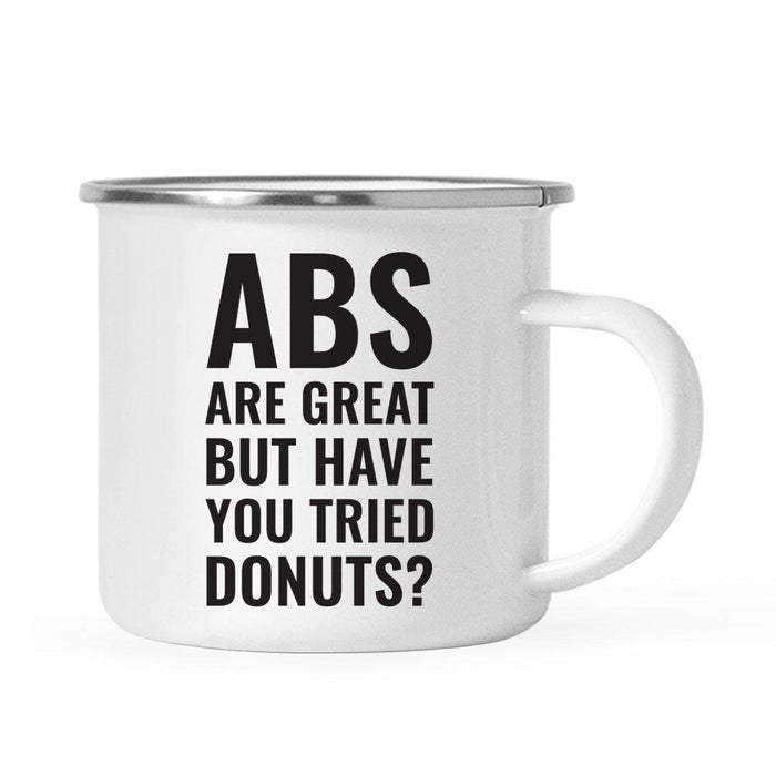 Gym Workout Fitness Campfire Coffee Mug-Set of 1-Andaz Press-Donuts-