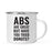 Gym Workout Fitness Campfire Coffee Mug-Set of 1-Andaz Press-Donuts-