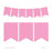 Hanging Pennant Banner Party Garland Decor-Set of 21-Andaz Press-Blush Pink-