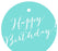 Happy Birthday! Circle Gift Tags, Whimsical Style-Set of 24-Andaz Press-Ivory-