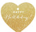 Happy Birthday! Heart Gift Tags, Chic Style-Set of 30-Andaz Press-Ivory-
