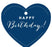 Happy Birthday! Heart Gift Tags, Chic Style-Set of 30-Andaz Press-Navy Blue-