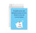 Happy Birthday Quarantine Jumbo Card for Social Distance Celebrations-Set of 1-Andaz Press-Use this Card In Case of Emergency-
