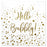Hello Bubbly Funny Cocktail Napkins-Set of 50-Andaz Press-