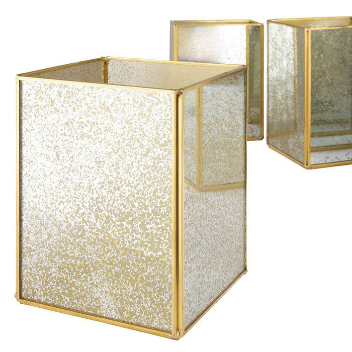 Hurricane Candle Holder Pack, Set of 6-Set of 6-Koyal Wholesale-Gold-